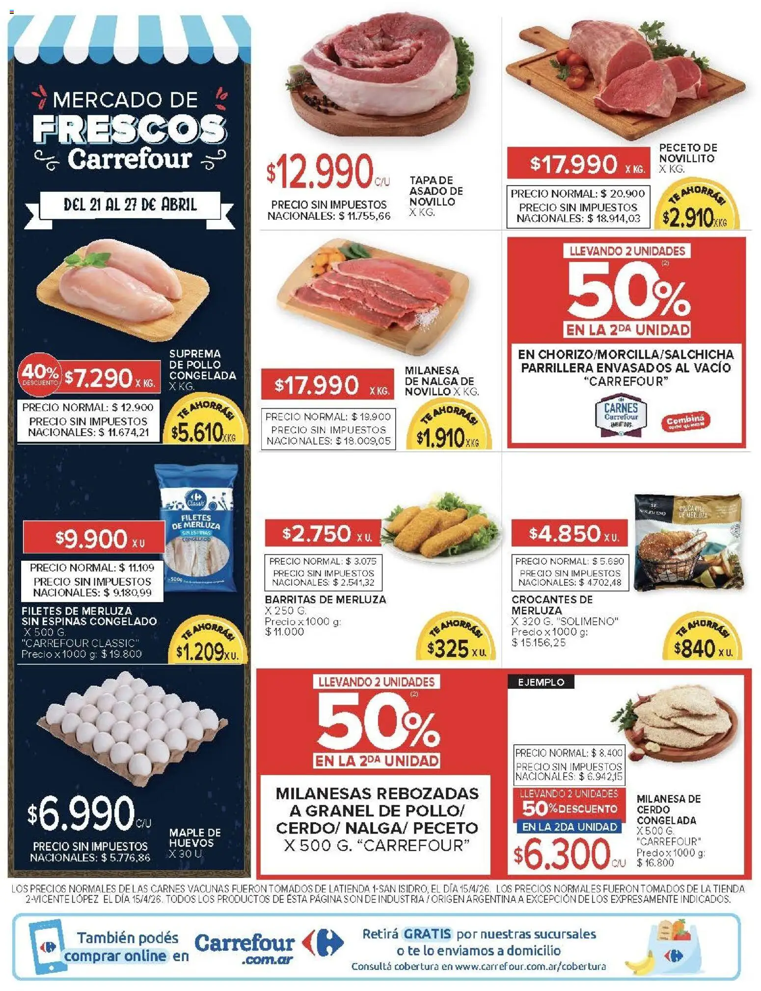 Carrefour ofertas │ válido desde el 21.04.2026 | Página: 4