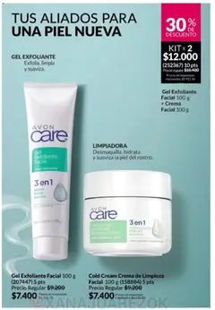 Vista previa Avon - Campaña 3/2026 válido desde el 01.03.2026 | Página: 117 | Productos: Crema de limpieza, Exfoliante facial, Crema