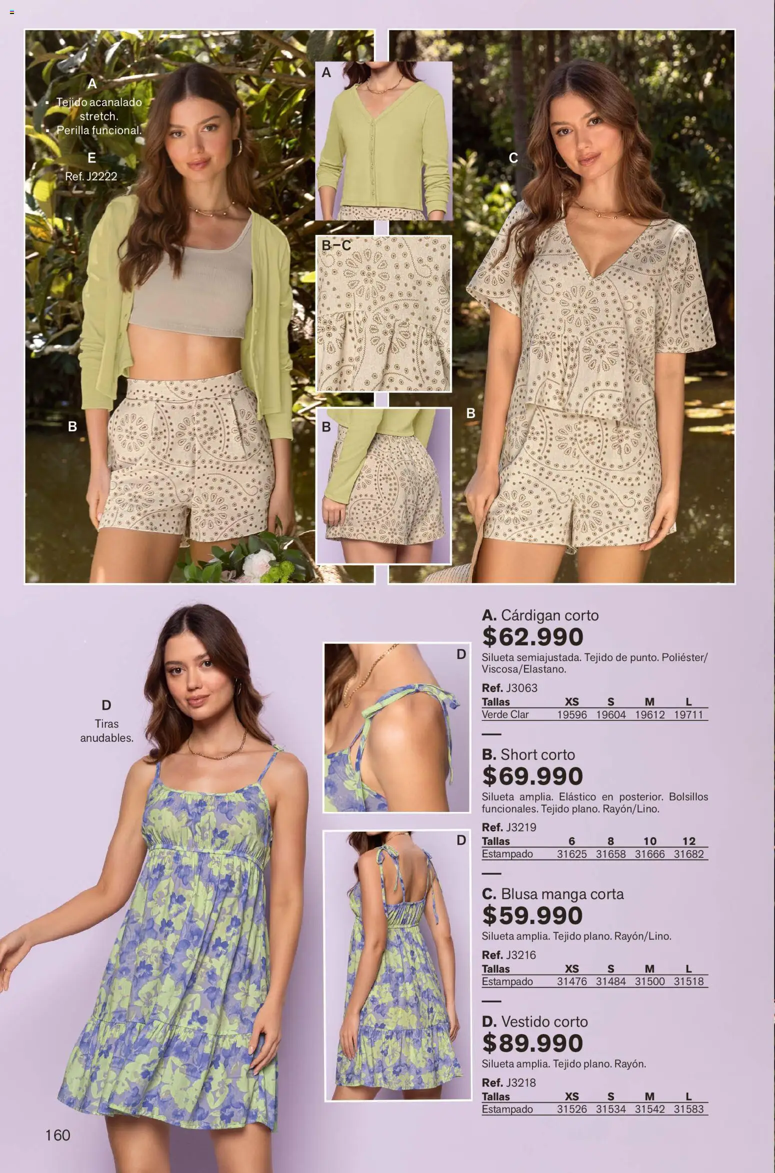 Leonisa revista - valida desde el 01.02.2026 | Página: 160 | Productos: Short, Vestido, Blusa