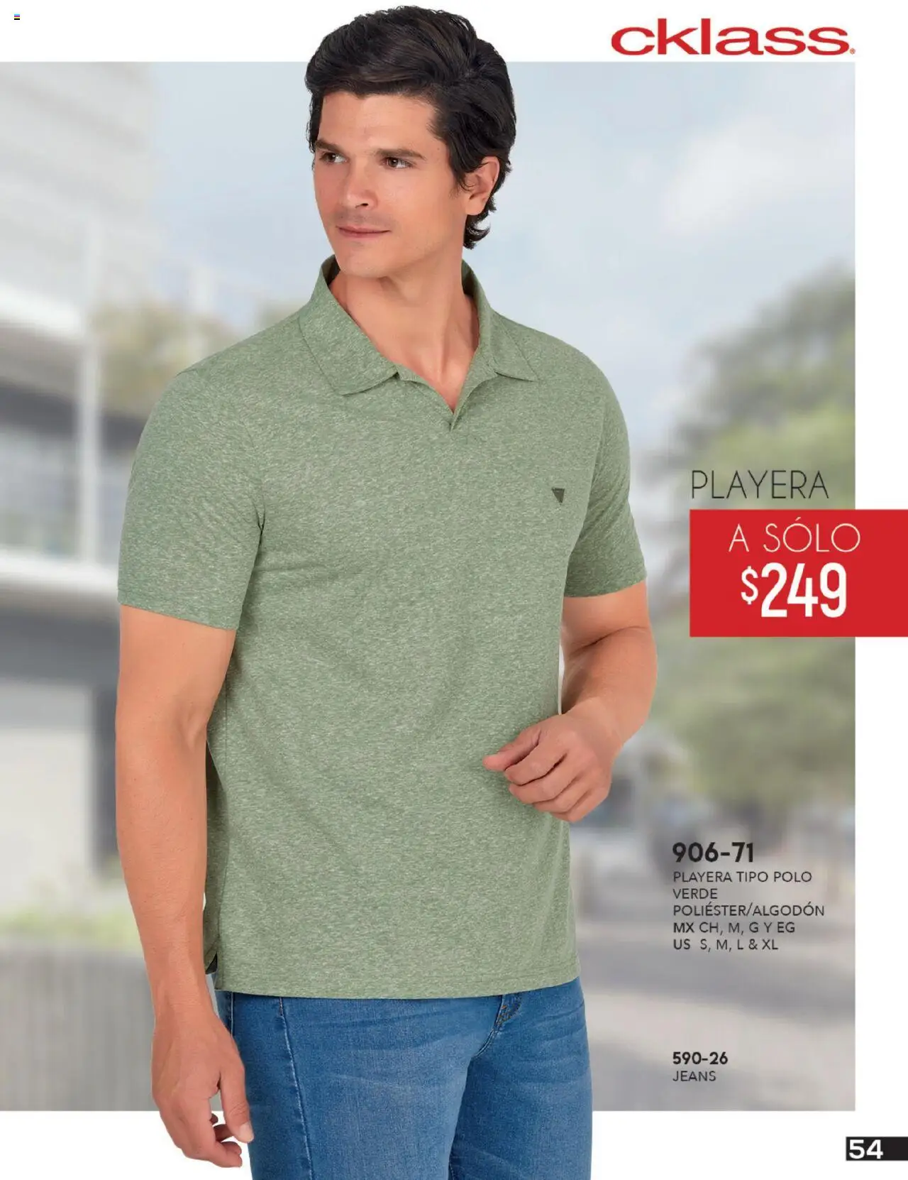 Nuevas ofertas de Cklass válidas en toda la República Mexicana desde el 14.07.2025. ¡Encuentra las mejores ofertas en Cklass catálogo Ropa Caballero! | Página: 55 | Productos: Playera