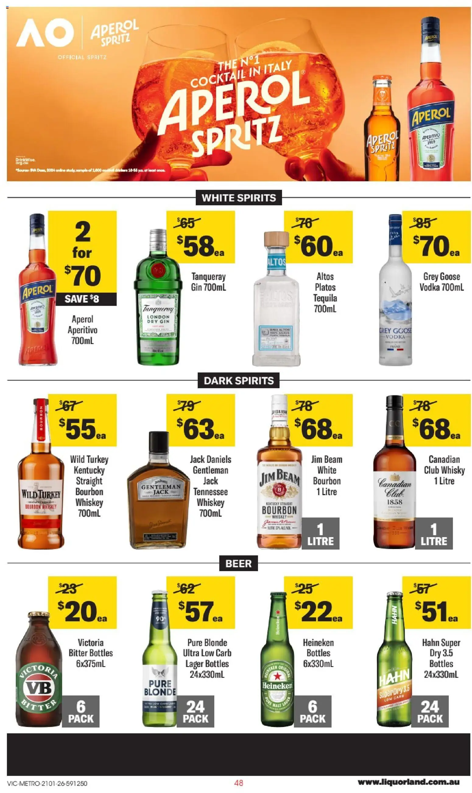 Liquorland catalogue - valid from 21.01.2026 | Page: 3 | Products: Beer, Bourbon, Whiskey, Turkey