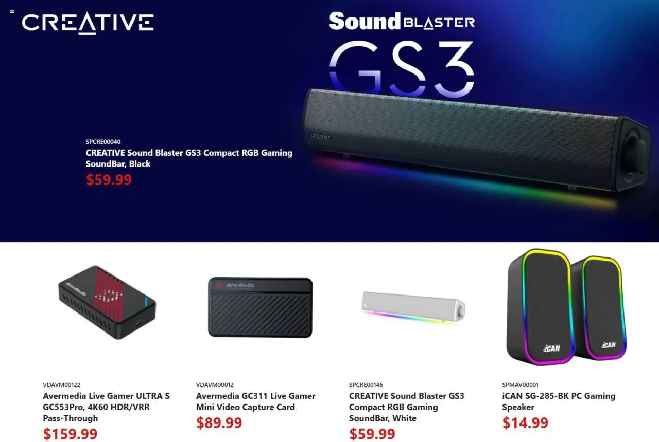 Canada Computers flyer valid from 12.09.2025 | Page: 16 | Products: PC, Video, Speaker