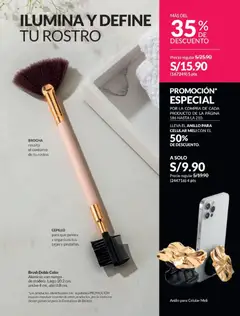 Vista previa de folleto Avon catálogo - Campaña 5 de la Avon válido desde 10.03.2026 | Página: 186 | Productos: Brocha, Celular