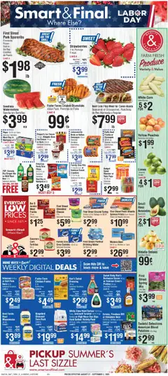 Smart & Final Weekly Ad - valid from 27.08.2025 | Page: 1