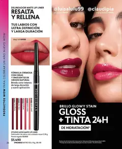 Catálogo CyZone Campaña 1 válido desde el 01.01.2026 | Página: 24 | Productos: Brillo, Mate, Delineador