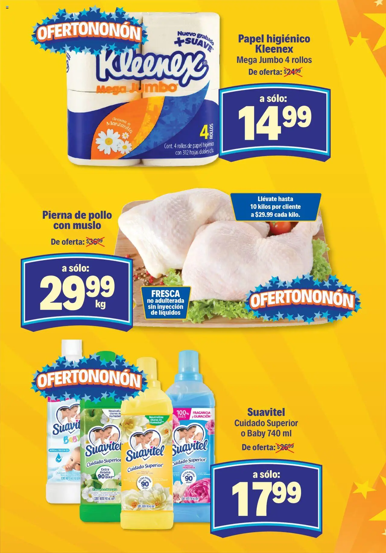 Nuevas ofertas de S-Mart válidas en toda la República Mexicana desde el 03.10.2025. ¡Encuentra las mejores ofertas en S-Mart - Folleto de Feria - Juarez! | Página: 1 | Productos: Pollo, Papel higiénico, Fragancia, Acondicionador