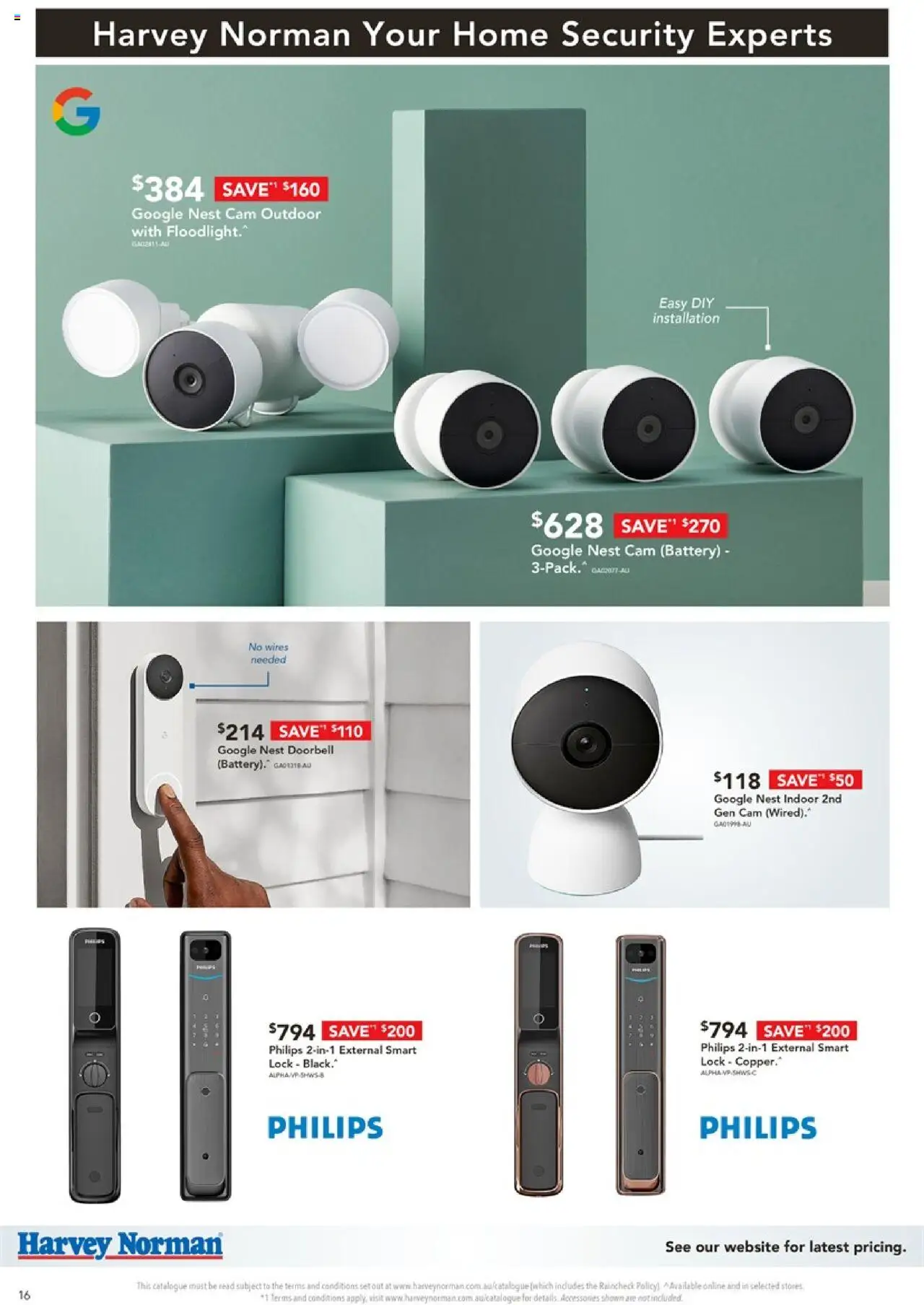 Harvey Norman catalogue - valid from 14.08.2025 | Page: 16 | Products: Battery, Accessories, Doorbell