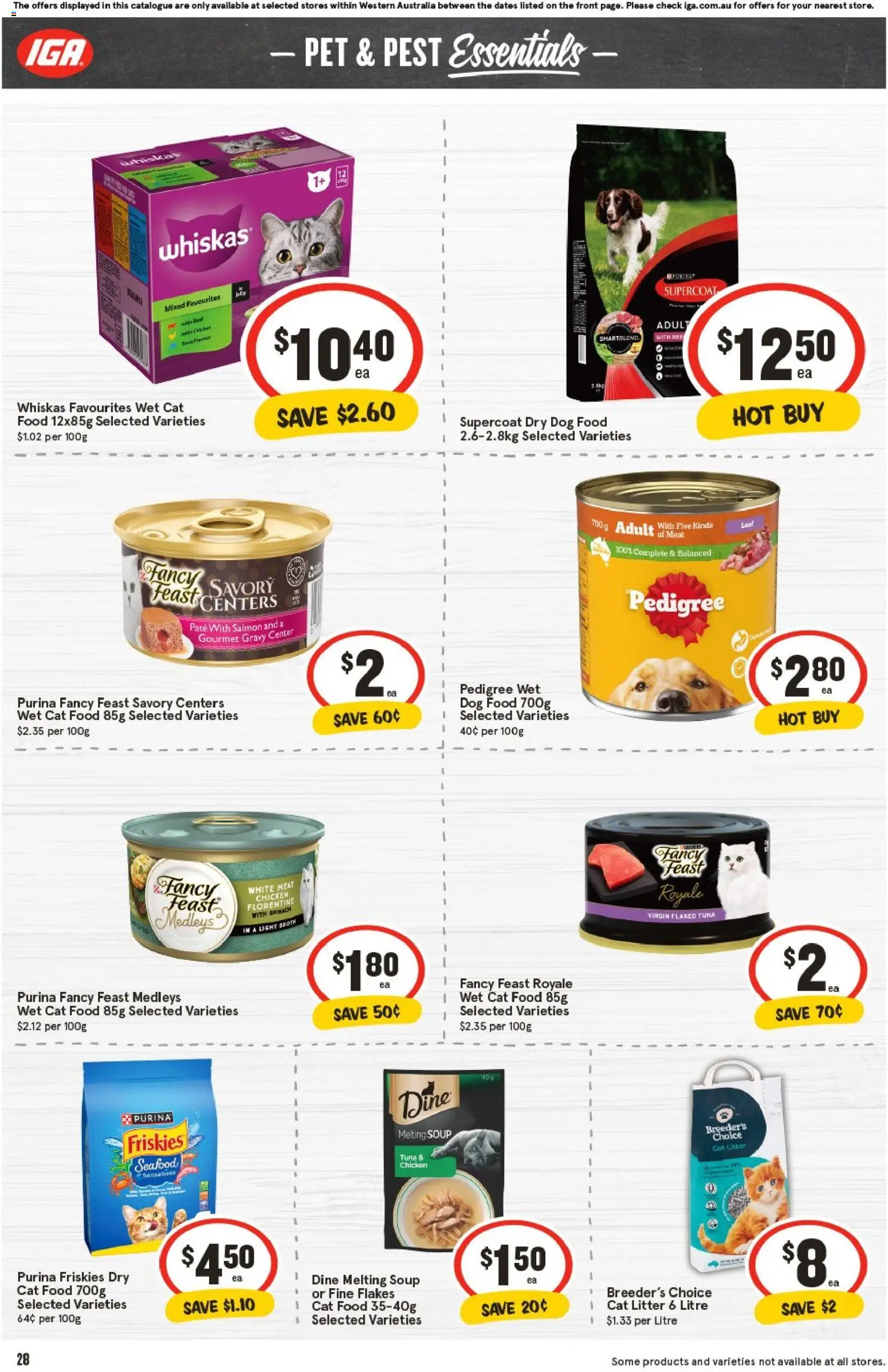 IGA catalogue - valid from 05.11.2025 | Page: 28 | Products: Cot, Light, Salmon, Soup