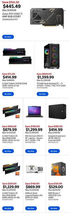 Preview of Walmart - Extended Aisle from shop Walmart valid from 18.12.2025 | Page: 6