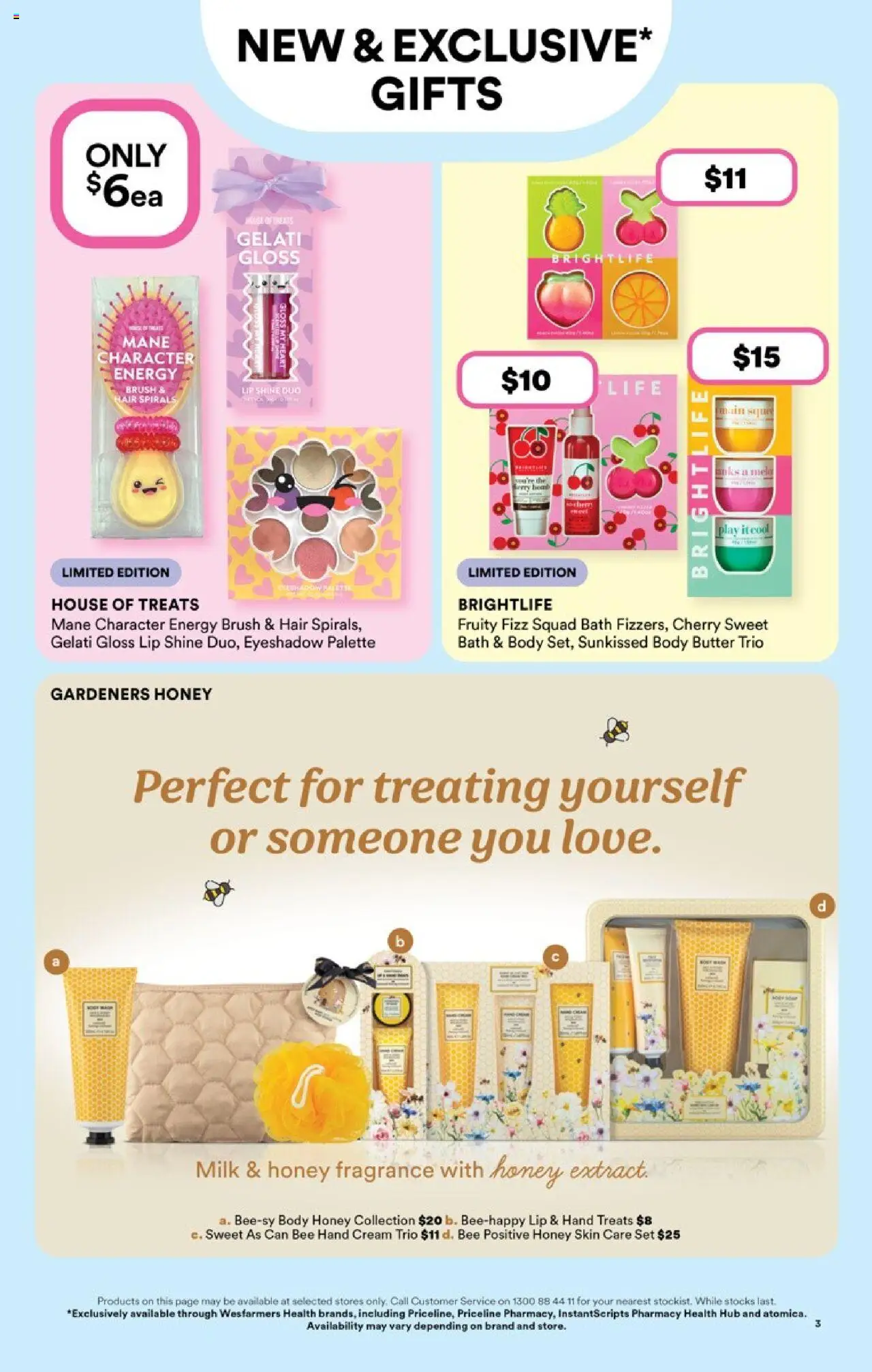 Priceline Pharmacy catalogue - valid from 16.10.2025 | Page: 3 | Products: Brush, Butter, Body butter, Hand cream