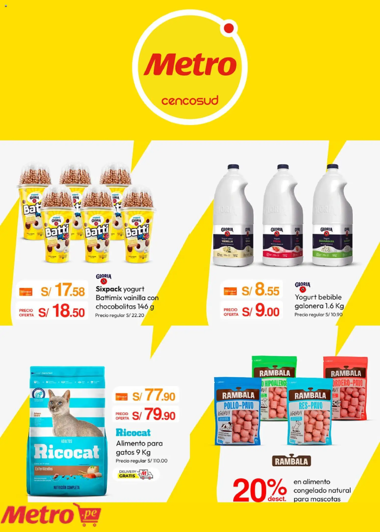 Catálogo Metro válido desde 24.04.2026 | Página: 3 | Productos: Yogurt
