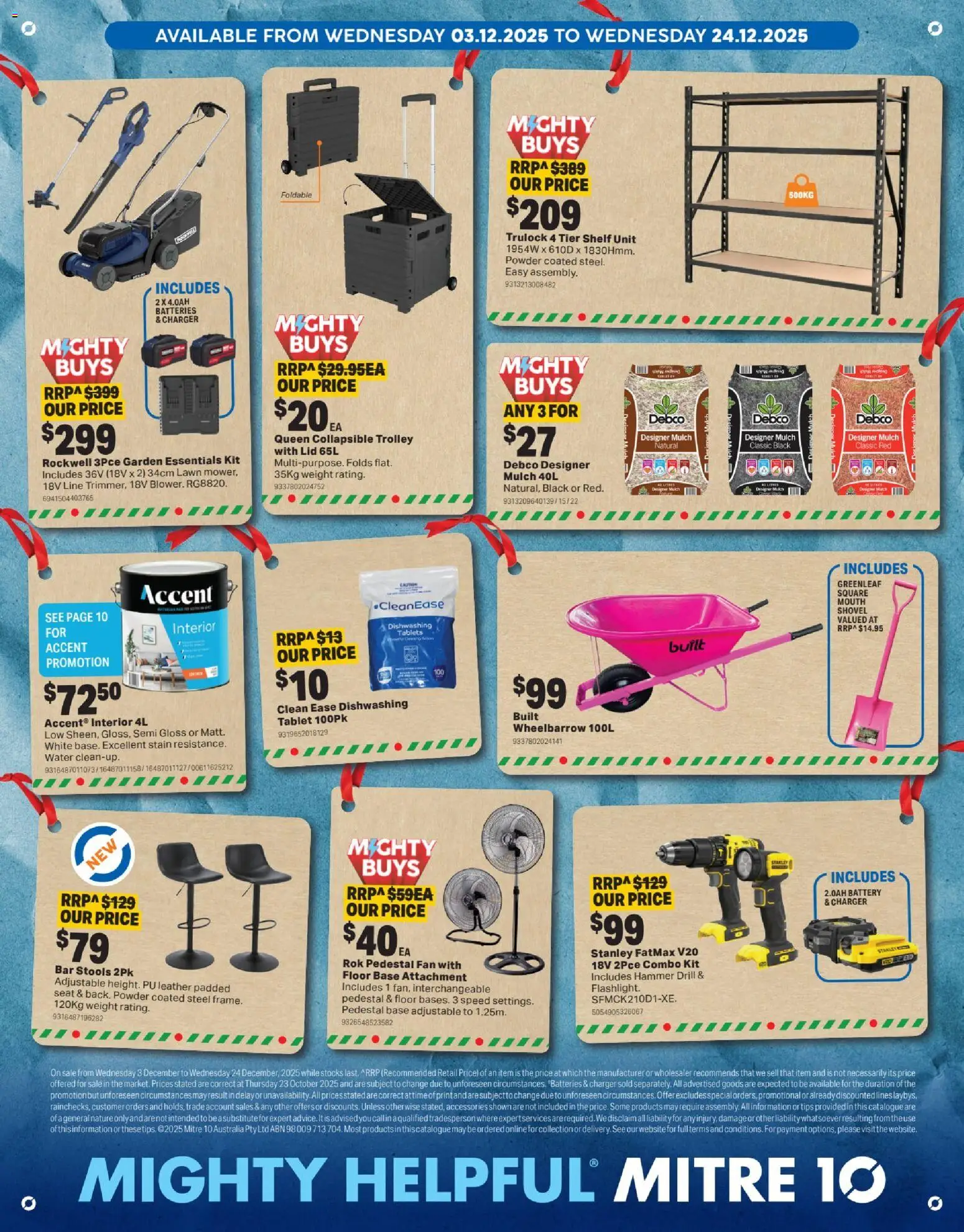 Mitre 10 catalogue - valid from 03.12.2025 | Page: 16 | Products: Charger, Tablet, Fan, Tablets