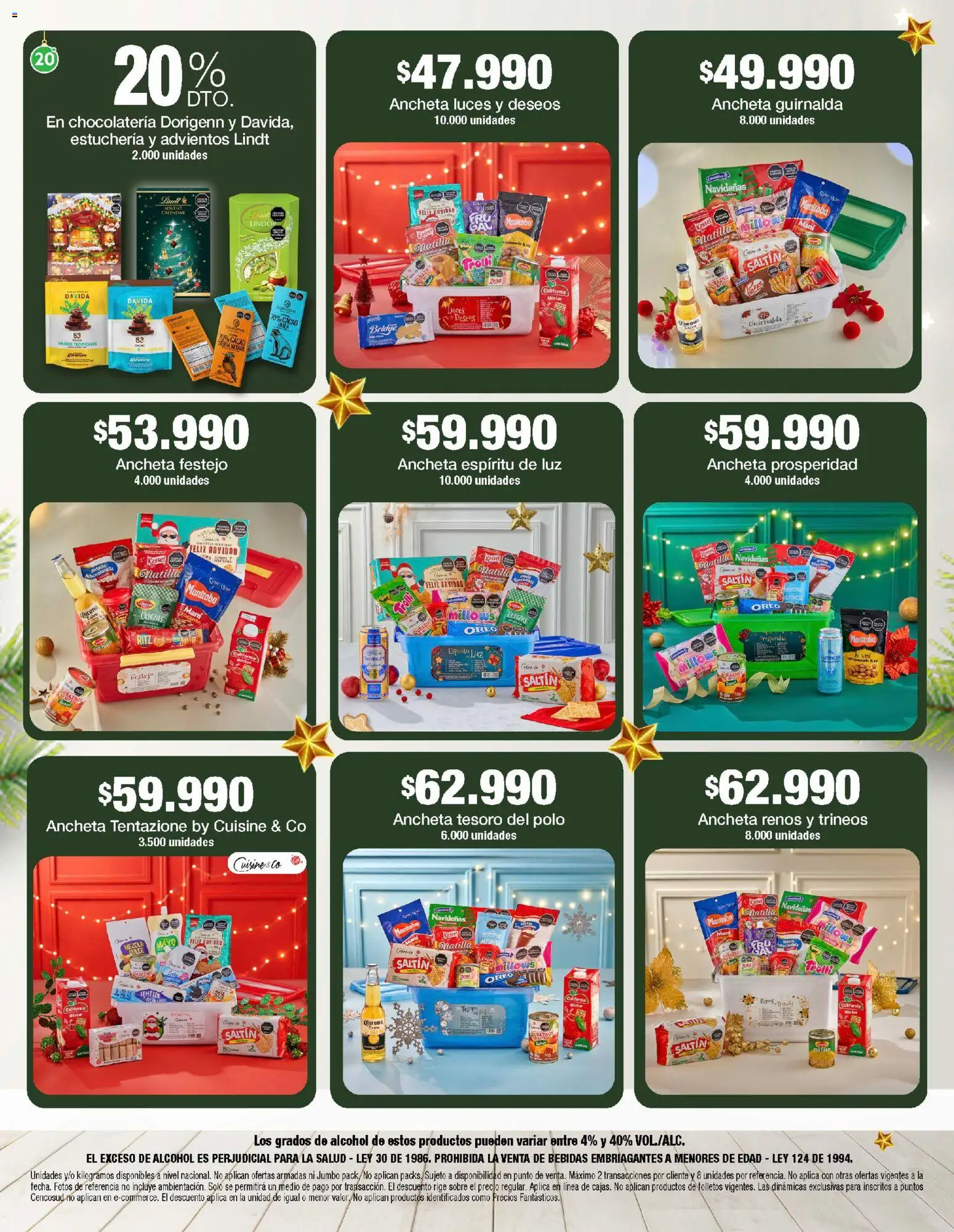 Jumbo revista - valida desde el 04.12.2025 | Página: 20 | Productos: Sobre, Harina, Durazno, Tintura