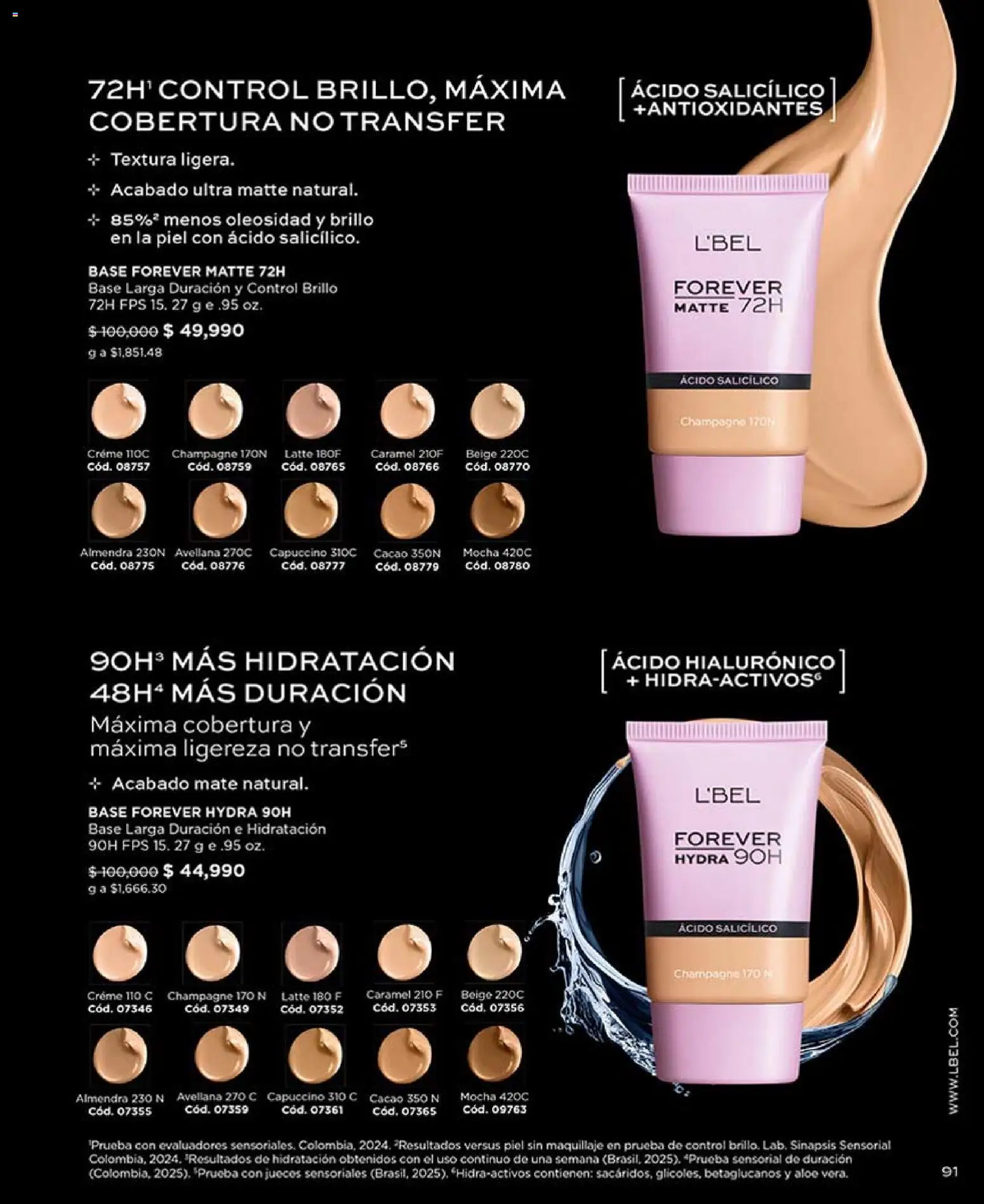 L'Bel revista - valida desde el 03.04.2026 | Página: 91 | Productos: Almendra, Brillo, Maquillaje