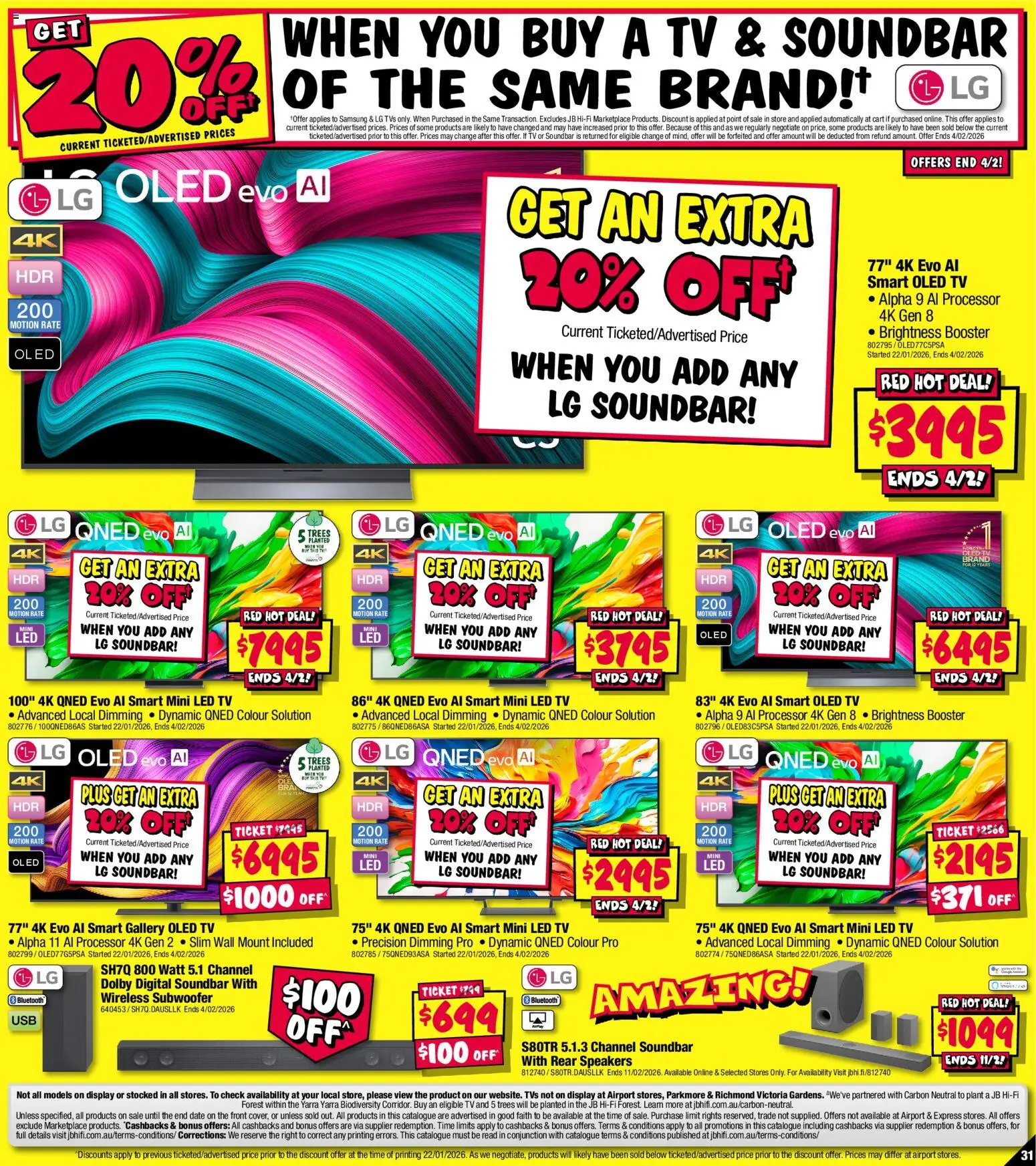 JB Hi-Fi catalogue - valid from 29.01.2026 | Page: 31 | Products: Plant, Cart, Digital, Tv