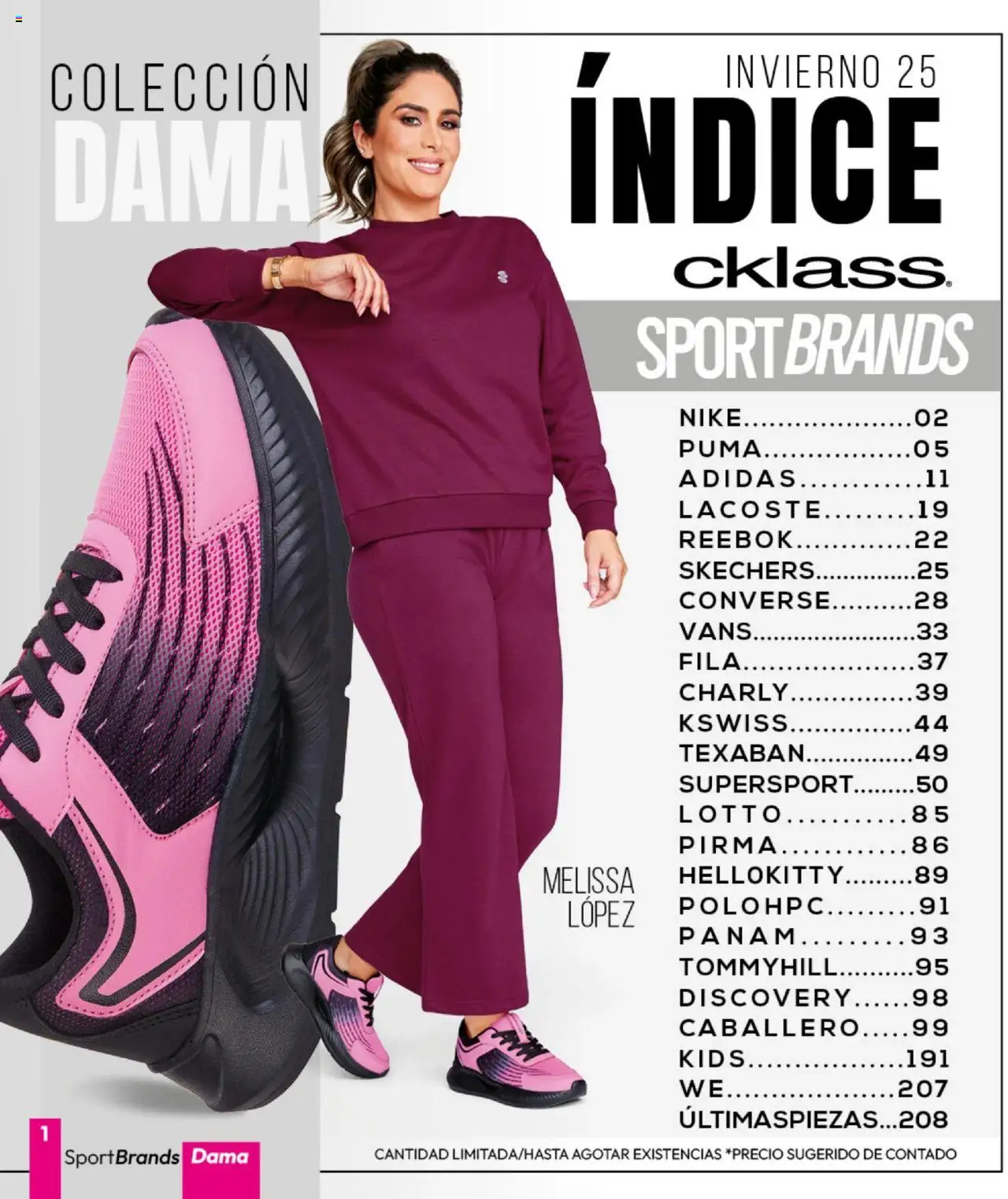 Nuevas ofertas de Cklass válidas en toda la República Mexicana desde el 16.09.2025. ¡Encuentra las mejores ofertas en Cklass - Catálogo Invierno Sportbrands! | Página: 2