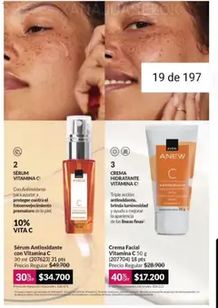 Vista previa Catálogo AVON Campaña 15/2025 válido desde el 23.10.2025 | Página: 16 | Productos: Serum, Crema
