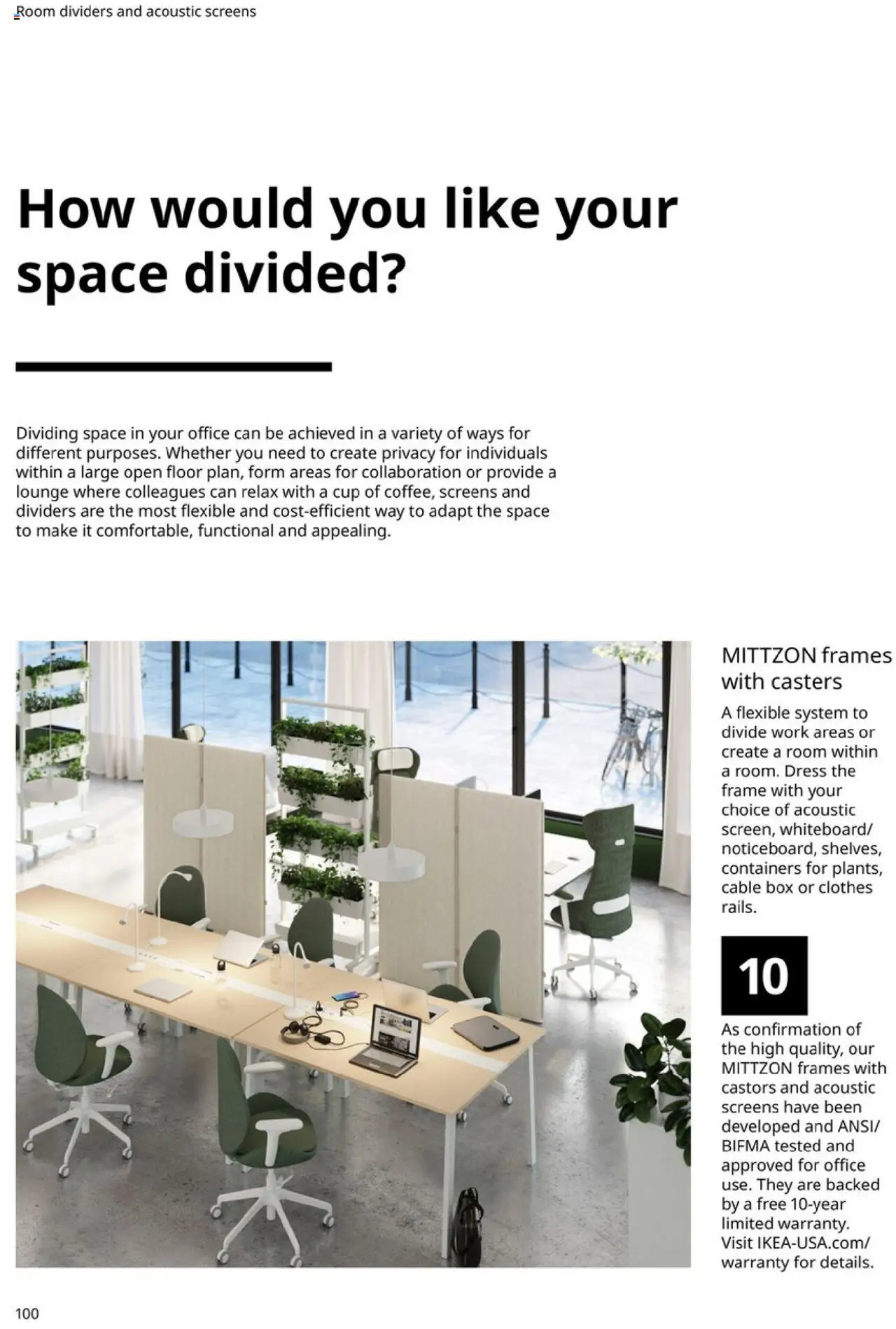 IKEA Office Brochure 2025 - valid from 01.03.2025 | Page: 100 | Products: Box, Clothes, Dress, Cable