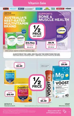 Preview of Priceline Pharmacy catalogue  - valid from 25.03.2026 | Page: 31 | Products: Multivitamin, Nutrients, Tablets, Vitamin