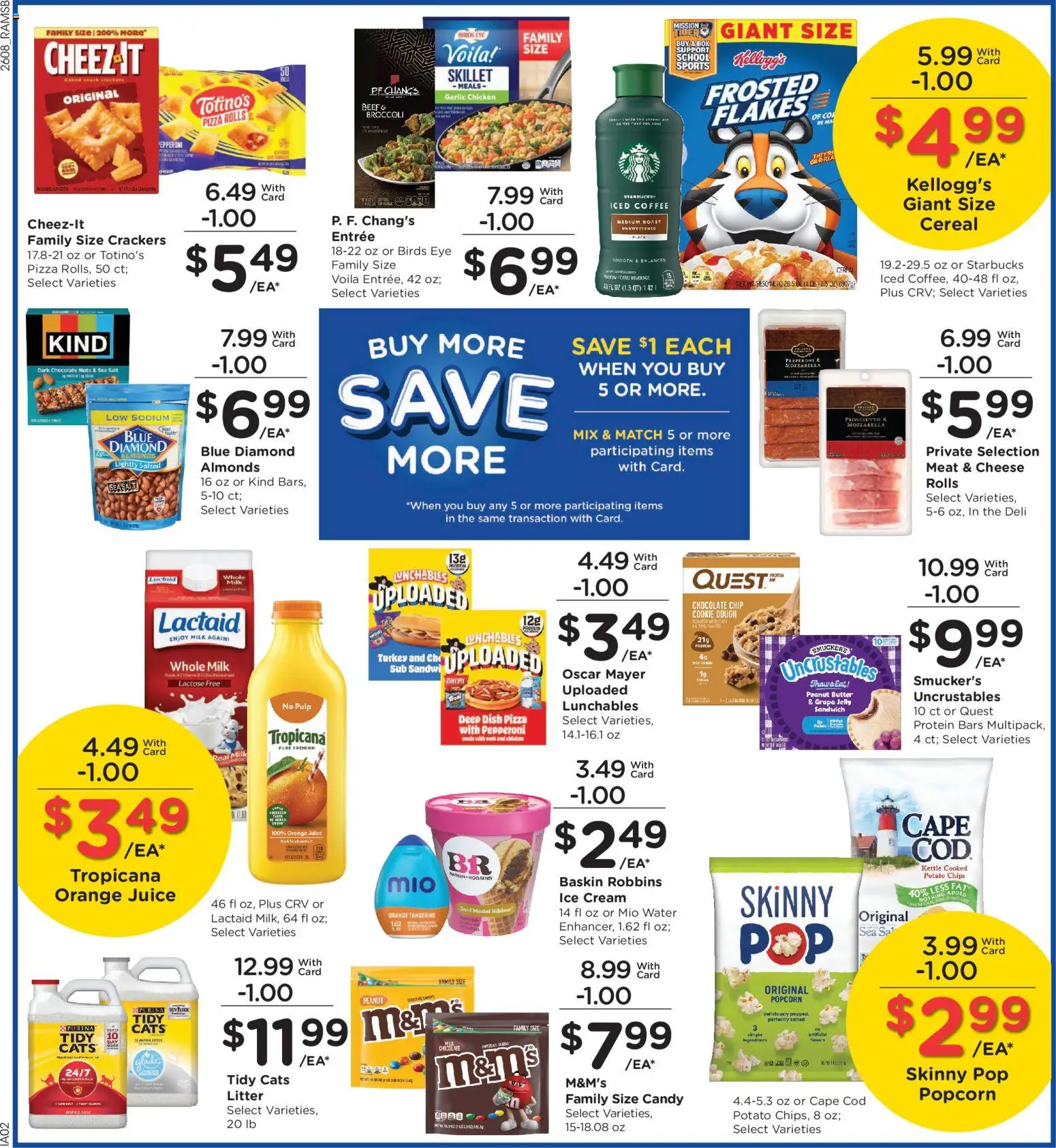 Ralphs Weekly Ad - valid from 25.03.2026 | Page: 5 | Products: Box, Cheese, Water, Garlic