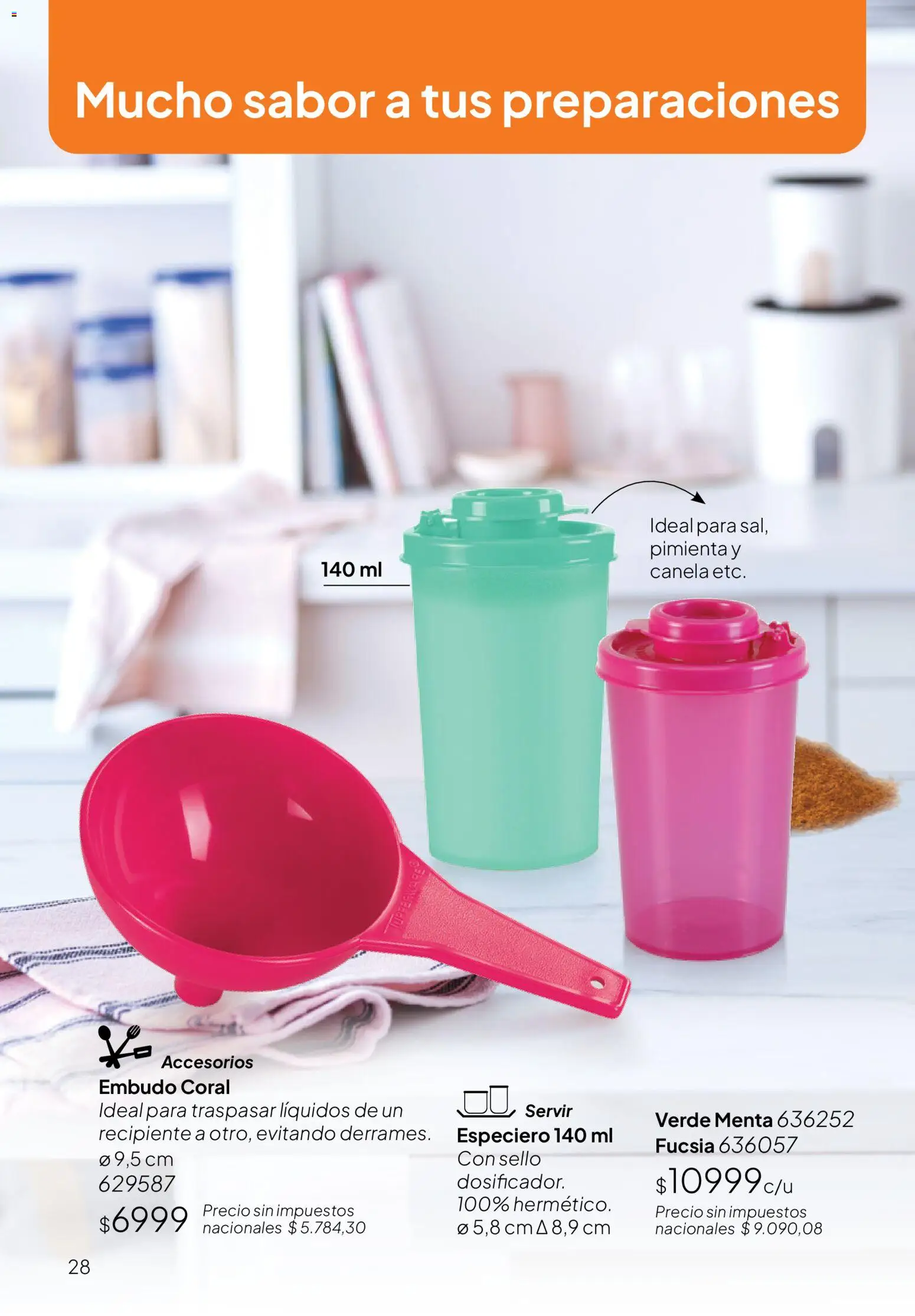Tupperware Folleto │ válido desde el 09.12.2025 | Página: 29 | Productos: Pimienta