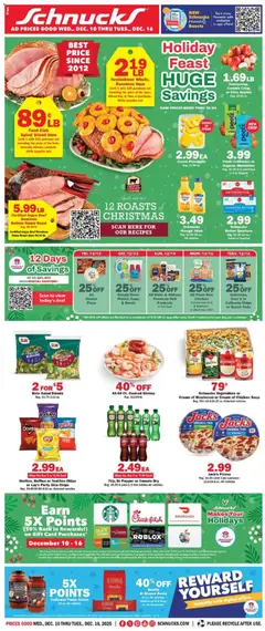 Preview of Schnucks weekly ads valid from 10.12.2025