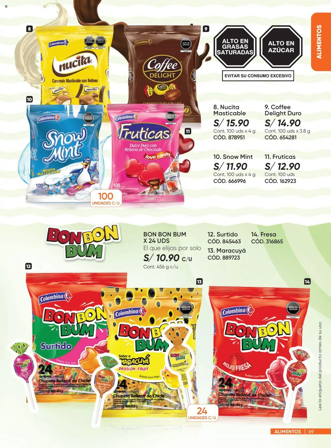 Catálogo Azzorti válido desde 29.09.2025 | Página: 69 | Productos: Chocolate