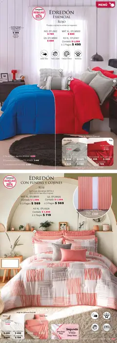 Vista previa de Colchas Concord catálogo, nuevo folleto de la tienda, válido en México a partir del 01.02.2026 | Página: 39