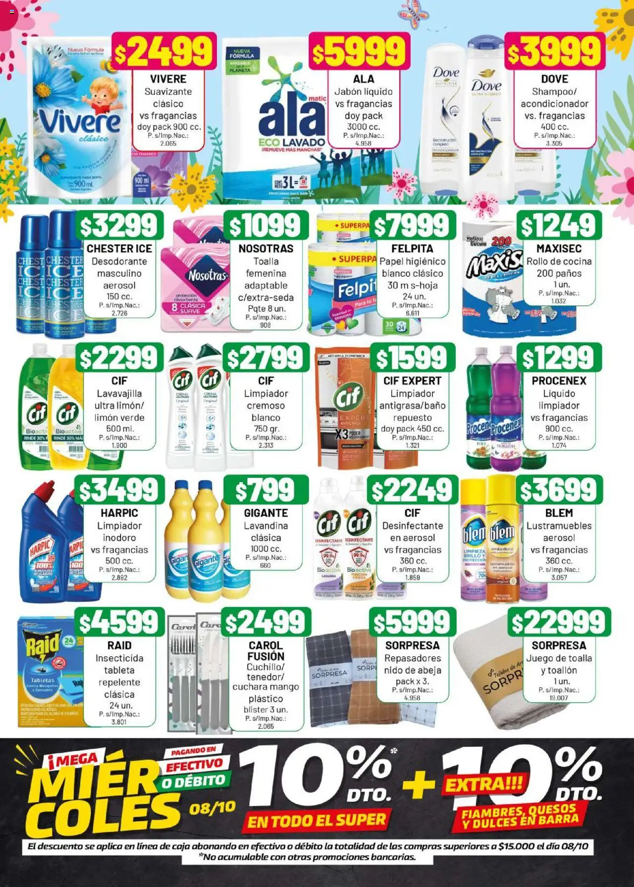 Almacor catálogo │ válido desde el 02.10.2025 | Página: 8 | Productos: Brillo, Limón, Suavizante, Crema