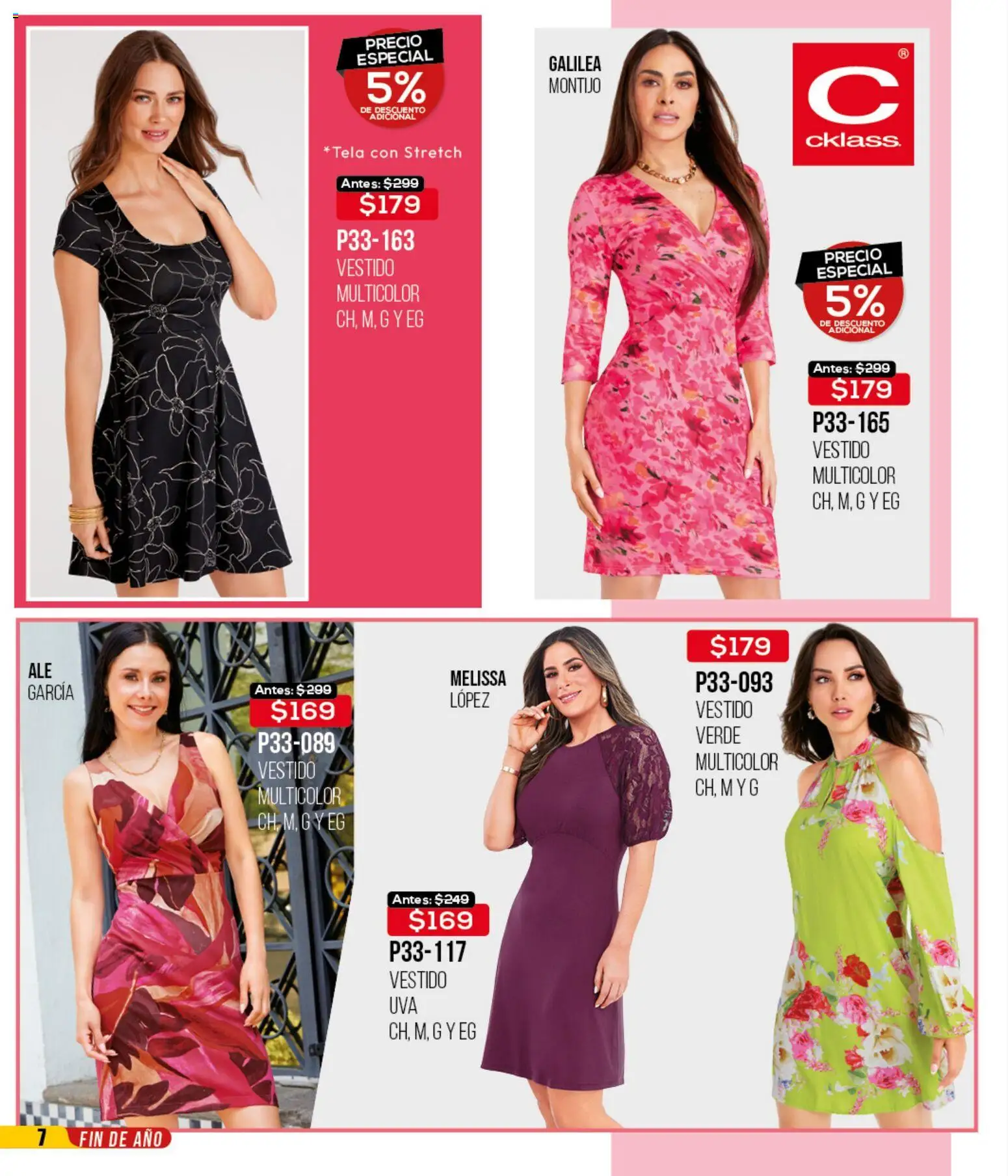 Nuevas ofertas de Cklass válidas en toda la República Mexicana desde el 02.01.2026. ¡Encuentra las mejores ofertas en Cklass catálogo Rebajas de Inicio de Año Ropa! | Página: 8 | Productos: Vestido