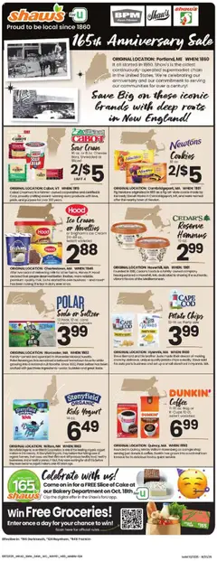 Preview of Shaw's weekly ads valid from 17.10.2025