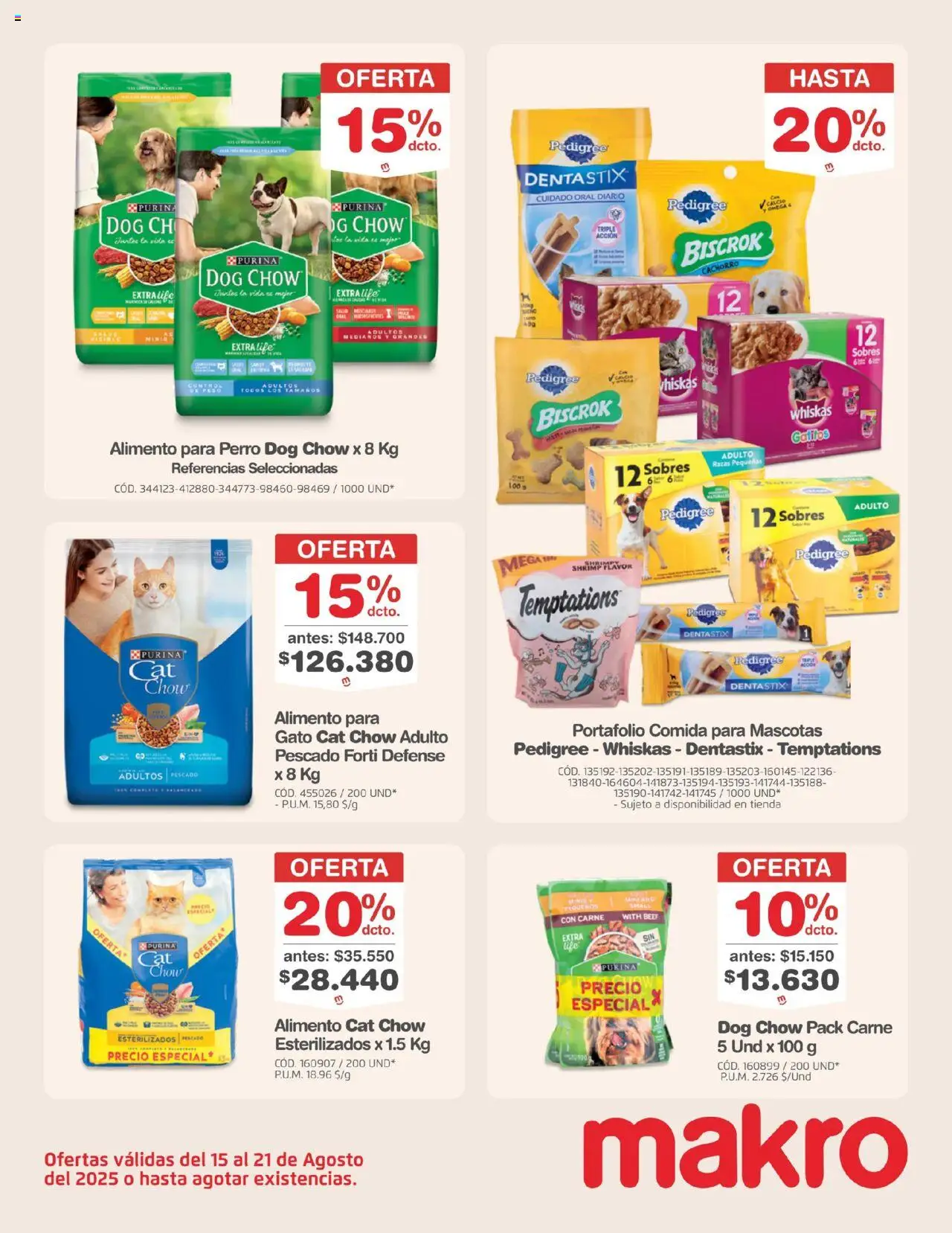 Makro revista - valida desde el 15.08.2025 | Página: 8 | Productos: Pescado