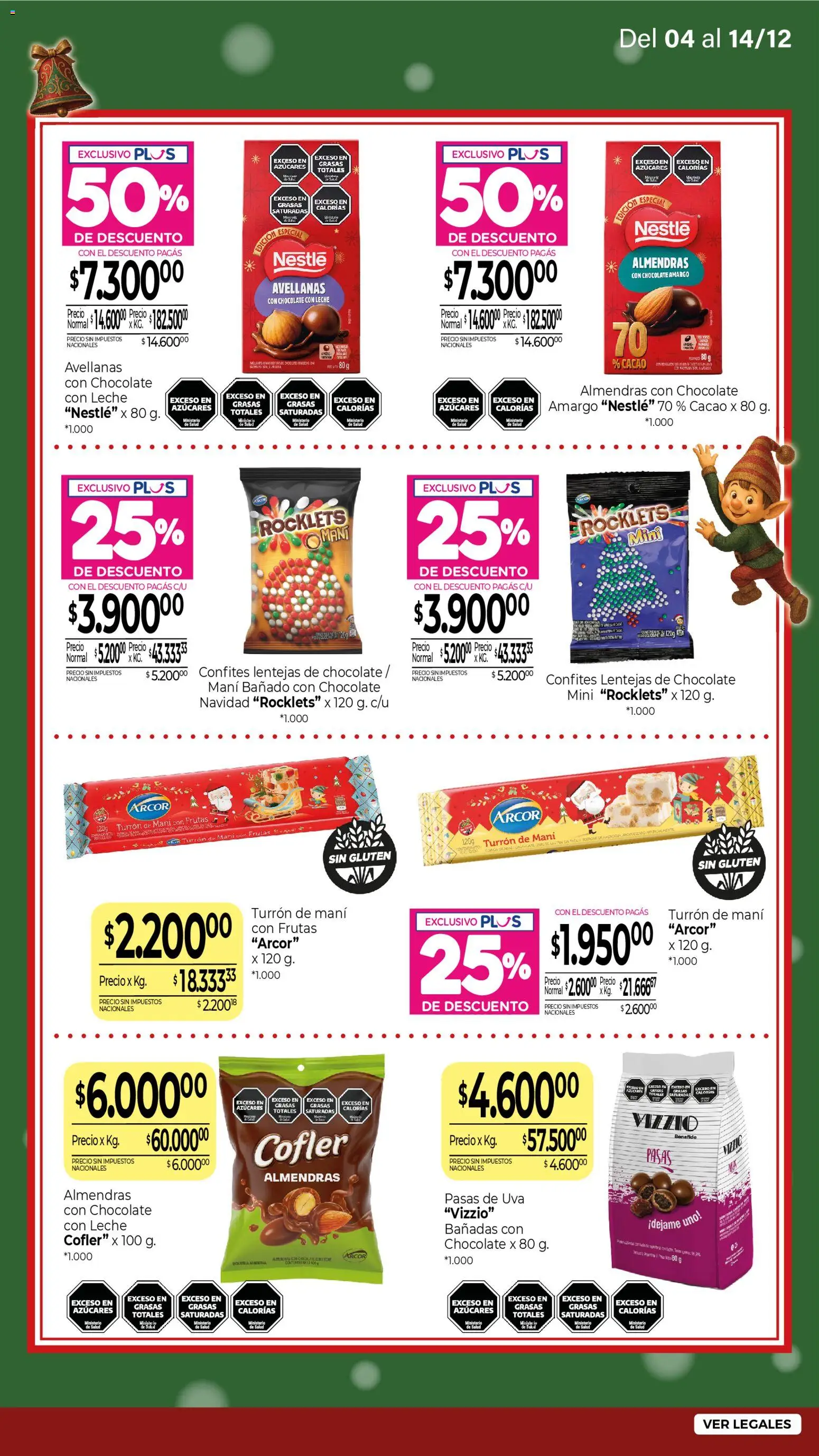 La Anonima - catalogos-masivos - insuperables-49-25-z5 │ válido desde el 04.12.2025 | Página: 2 | Productos: Pasas de uva, Mani, Leche, Chocolate