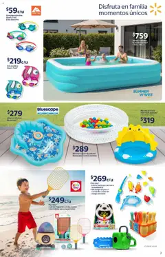 Nuevas ofertas de Walmart válidas en toda la República Mexicana desde el 03.07.2025. ¡Encuentra las mejores ofertas en Walmart catálogo Vacaciones! | Página: 7 | Productos: Agua, Goggles, Juego, Motosierra