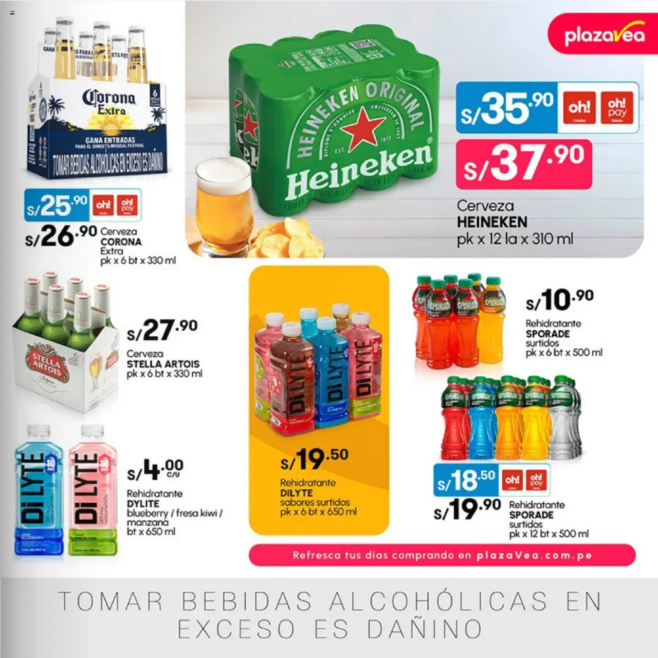 Catálogo Plaza Vea válido desde 02.06.2025 | Página: 17 | Productos: Cerveza, Kiwi