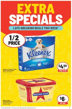 Preview of IGA  Catalogue  - valid from 24.12.2025 | Page: 4 | Products: Toilet, Dairy