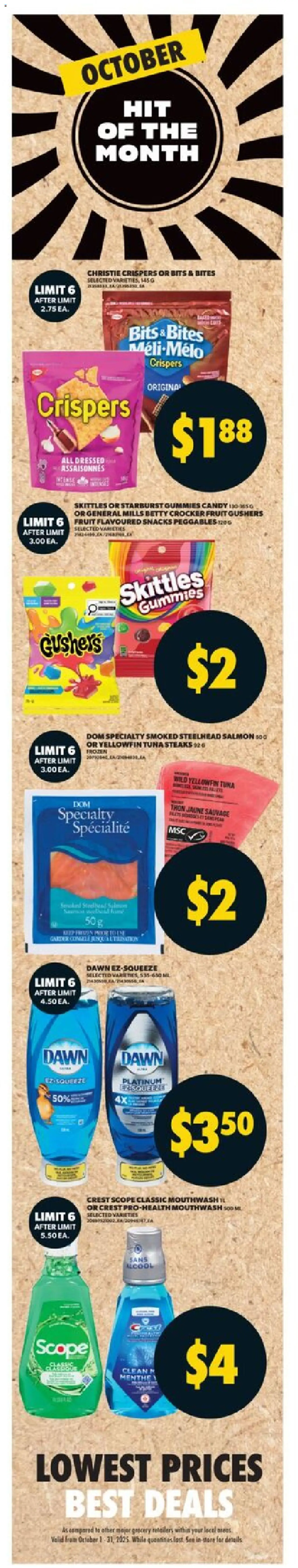Real Canadian Superstore flyer valid from 02.10.2025 | Page: 3 | Products: Mouthwash