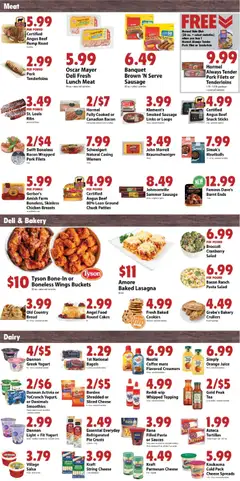 Preview of Festival Foods weekly ads valid from 03.12.2025 | Page: 4 | Products: Yogurt, Bread, Beef, Salad