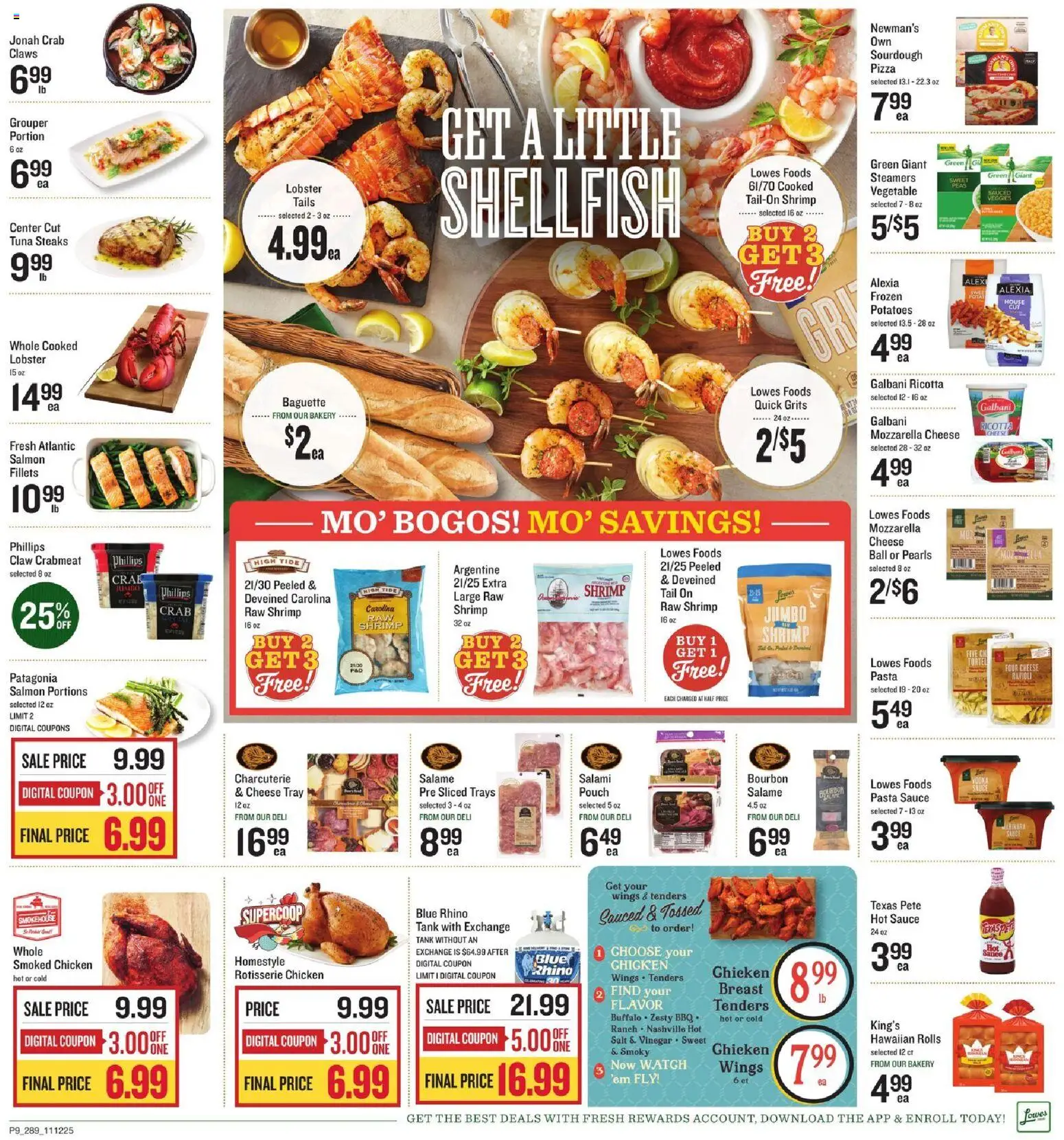 Lowes Foods Weekly Ad - GA - valid from 12.11.2025 | Page: 14 | Products: Cheese, Pizza, Bourbon, Watch