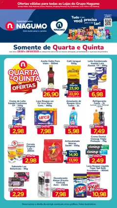 Nagumo - Ofertas Quarta e Quinta - Pré-Visualização do folheto da loja Nagumo, válido de 15.10.2025