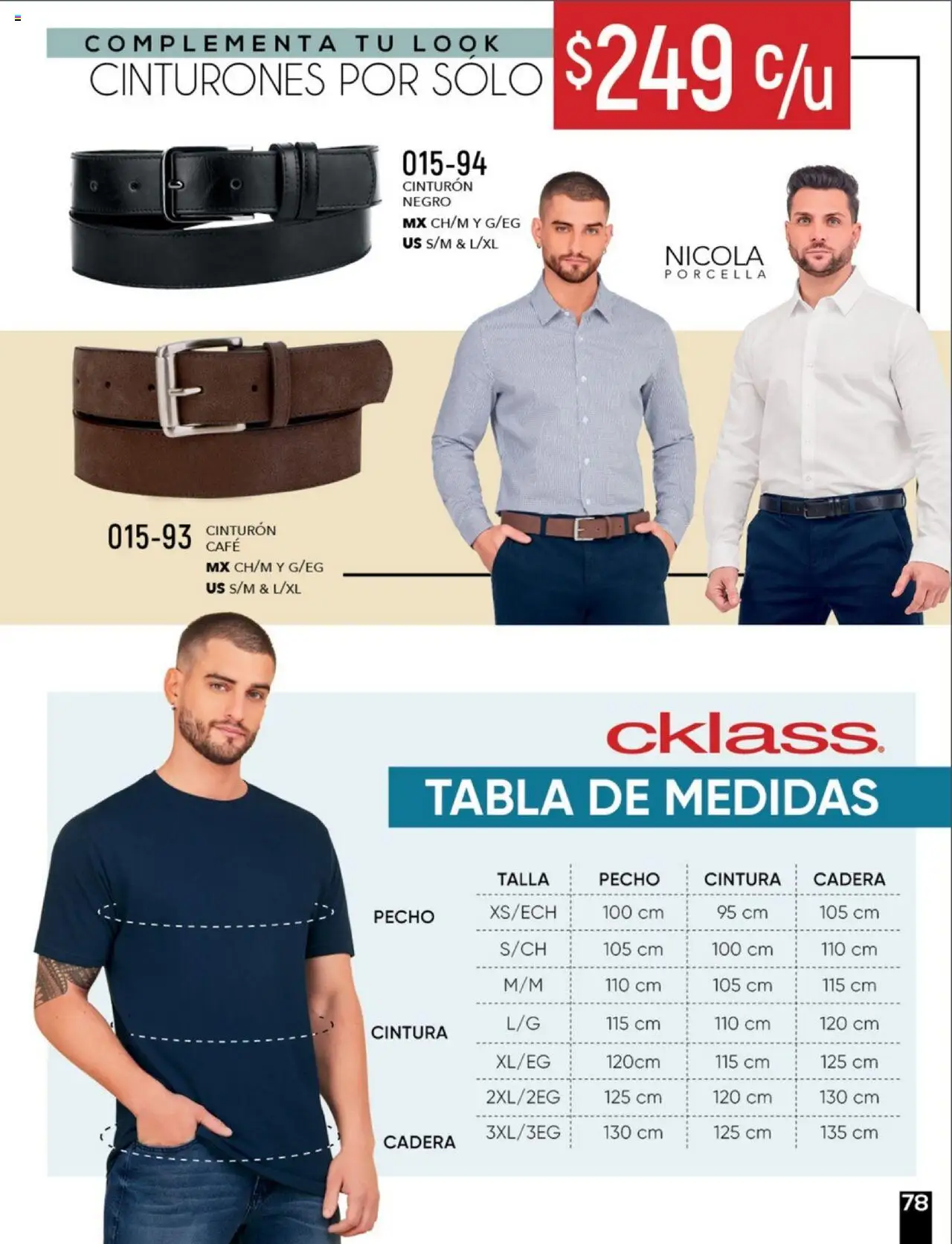 Nuevas ofertas de Cklass válidas en toda la República Mexicana desde el 06.01.2025. ¡Encuentra las mejores ofertas en Cklass catálogo Calzado Caballero! | Página: 73 | Productos: Cinturón, Café