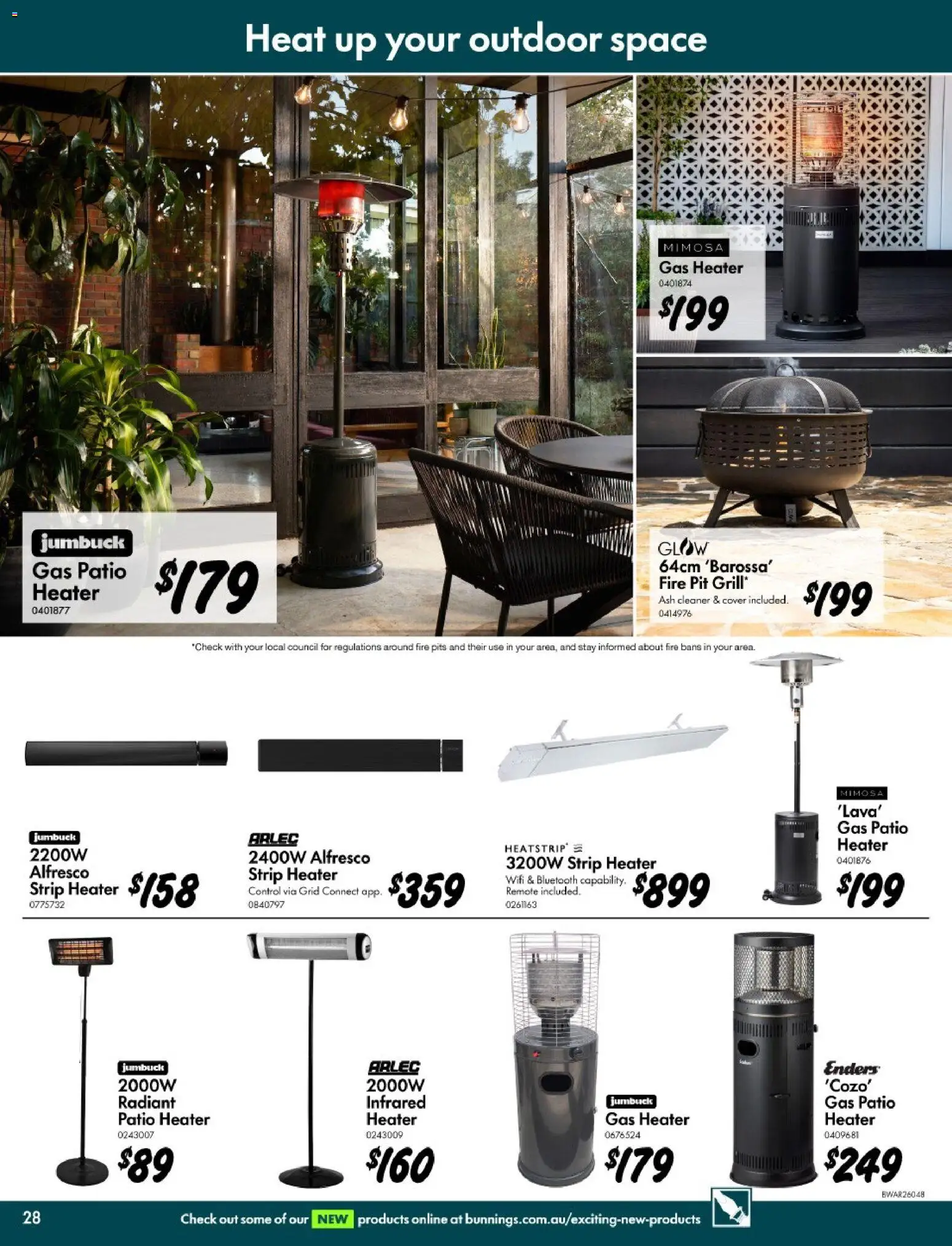 Bunnings Warehouse catalogue - valid from 11.03.2026 | Page: 28 | Products: Heater, Cleaner, Strip