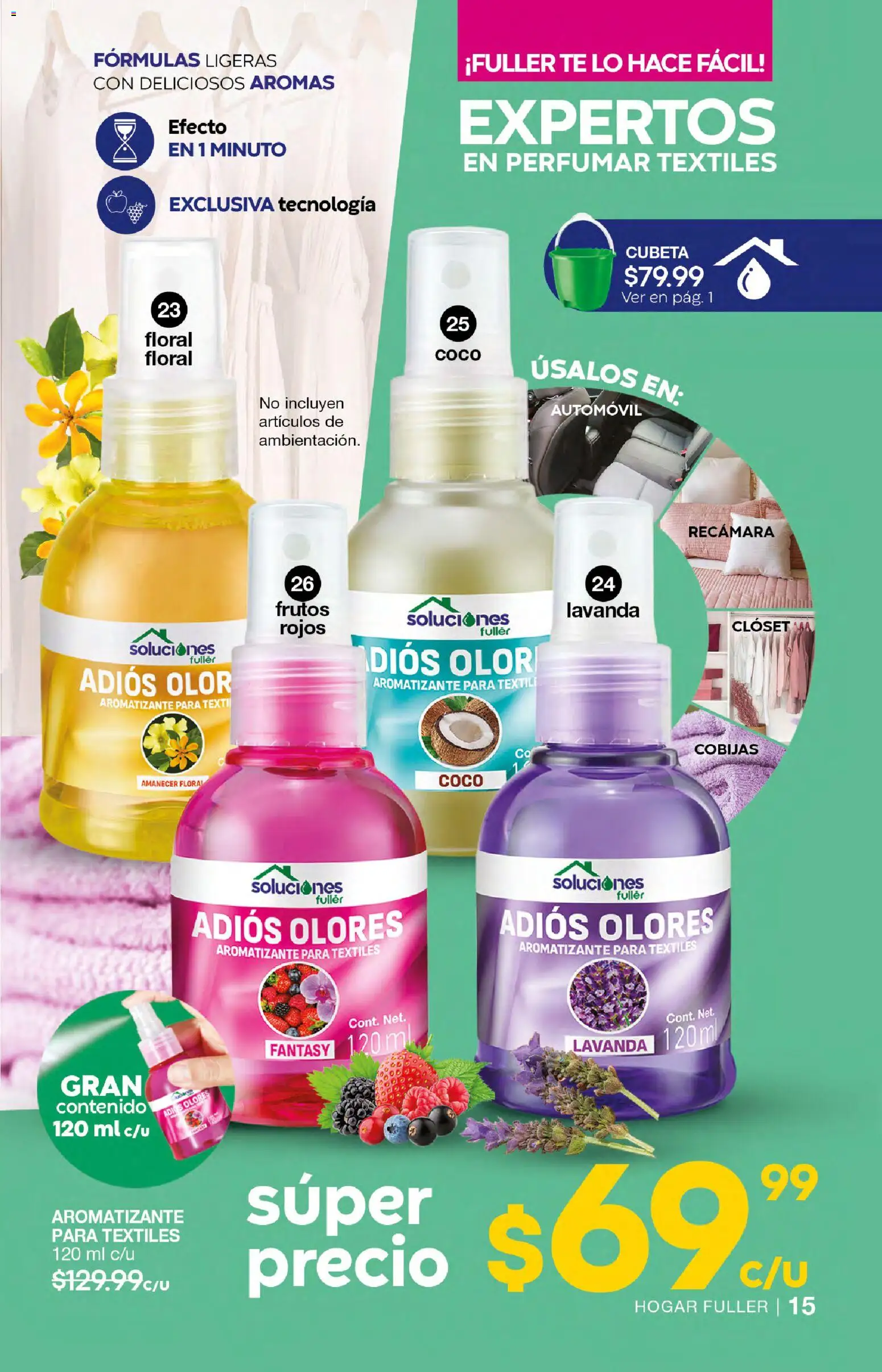 Nuevas ofertas de Fuller válidas en toda la República Mexicana desde el 10.12.2025. ¡Encuentra las mejores ofertas en Fuller campaña 18 2025! | Página: 16 | Productos: Té