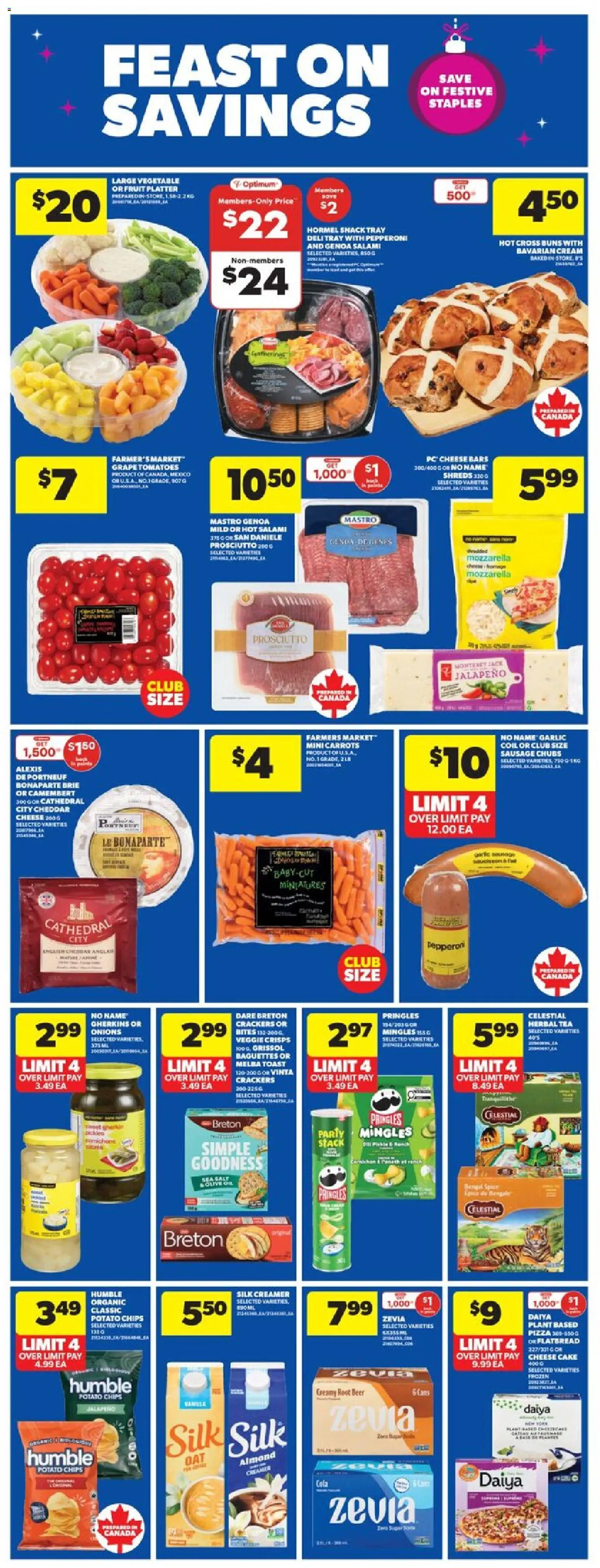 Real Canadian Superstore flyer valid from 11.12.2025 | Page: 7 | Products: Tea, Cream, Pizza, Beer