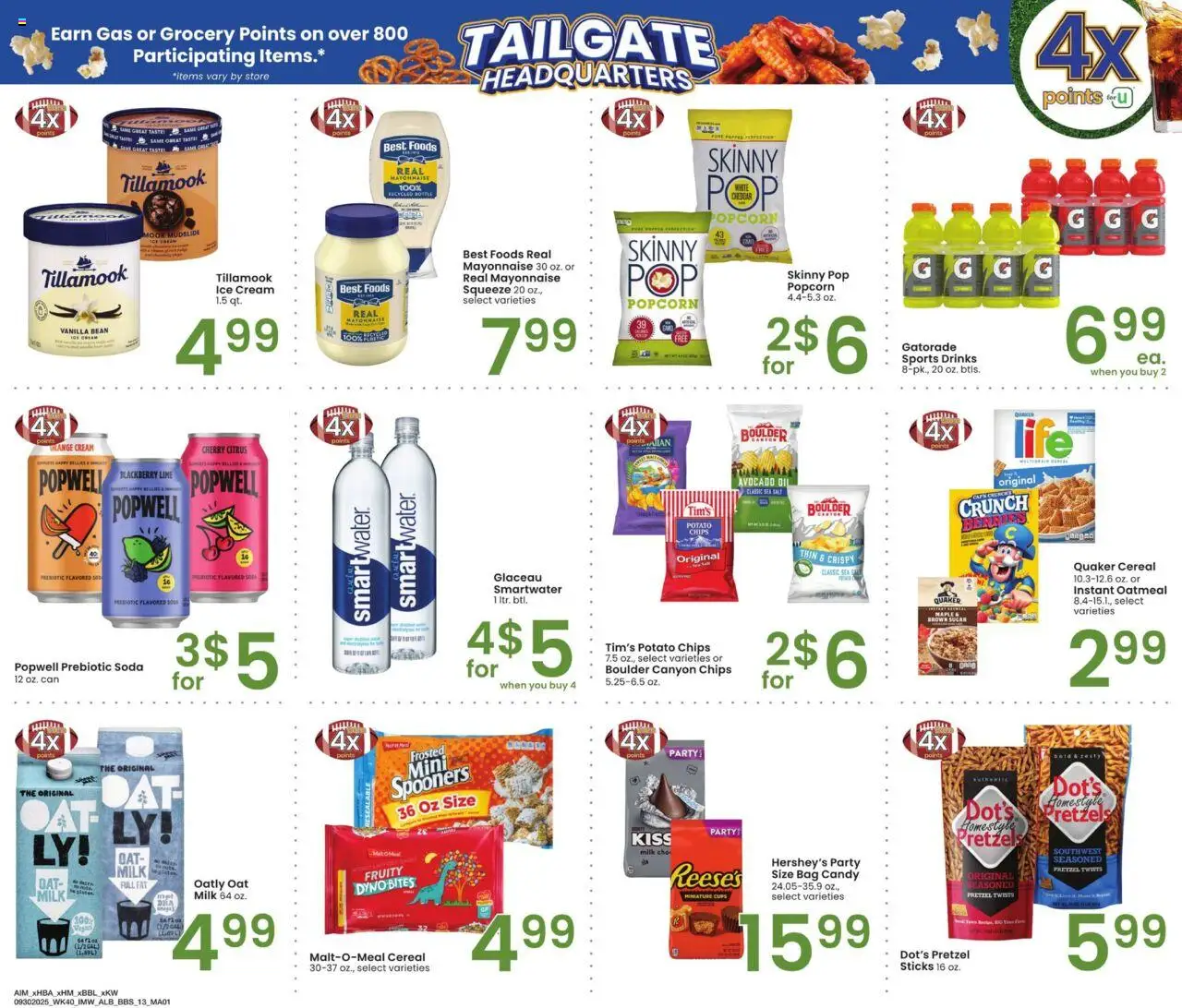 Albertsons Big Book of Savings - valid from 30.09.2025 | Page: 13 | Products: Cream, Avocado, Sugar, Lime