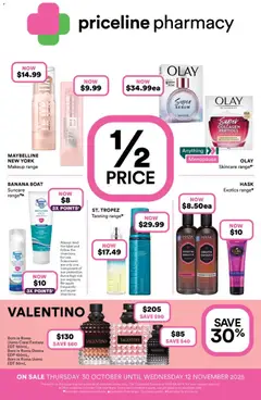 Preview of Priceline Pharmacy  Catalogue  - valid from 30.10.2025