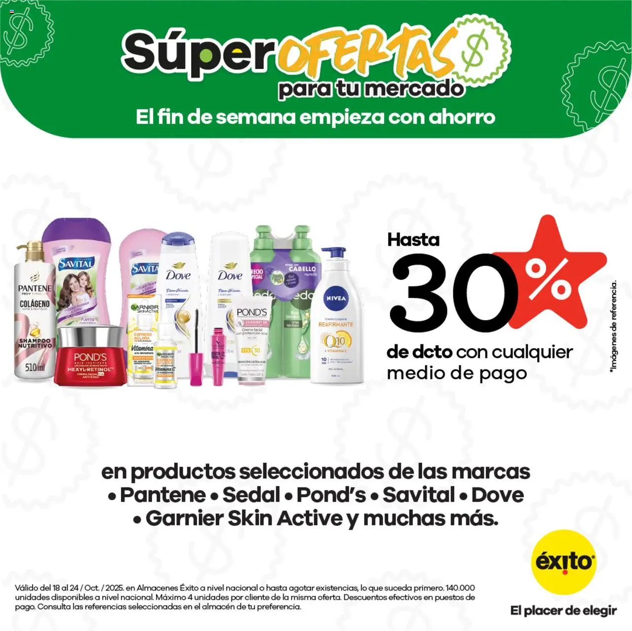 Éxito revista - valida desde el 18.10.2025 | Página: 6 | Productos: Crema, Shampoo