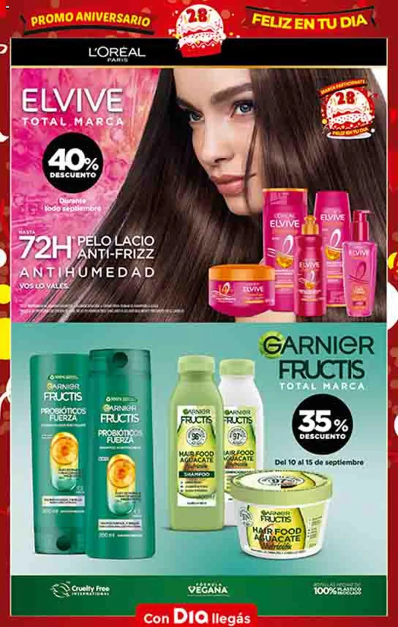 Supermercado DIA Ofertas │ válido desde el 10.09.2025 | Página: 16 | Productos: Shampoo