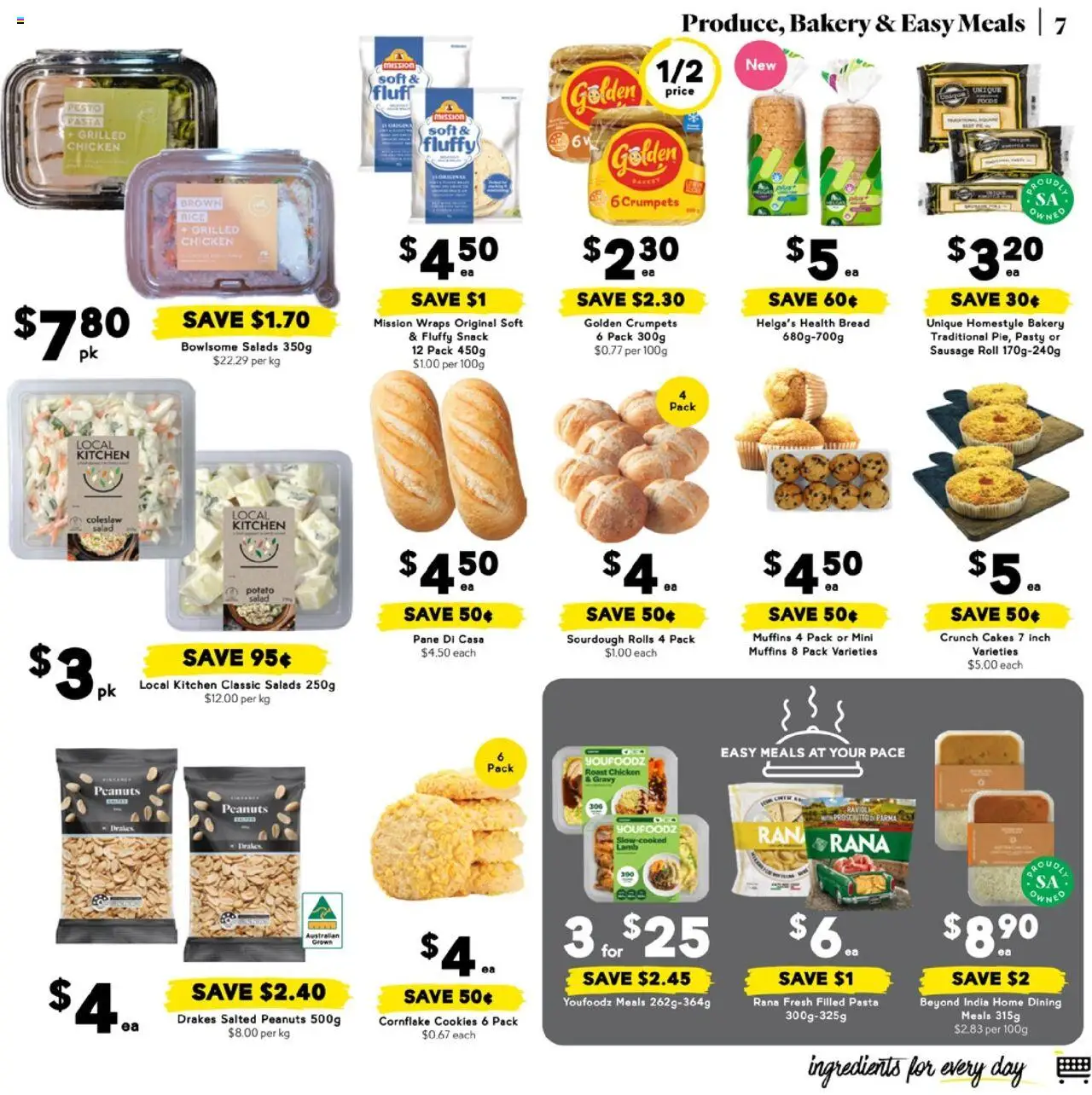 Drakes catalogue - valid from 18.06.2025 | Page: 7 | Products: Chicken, Muffins, Peanuts, Bakery