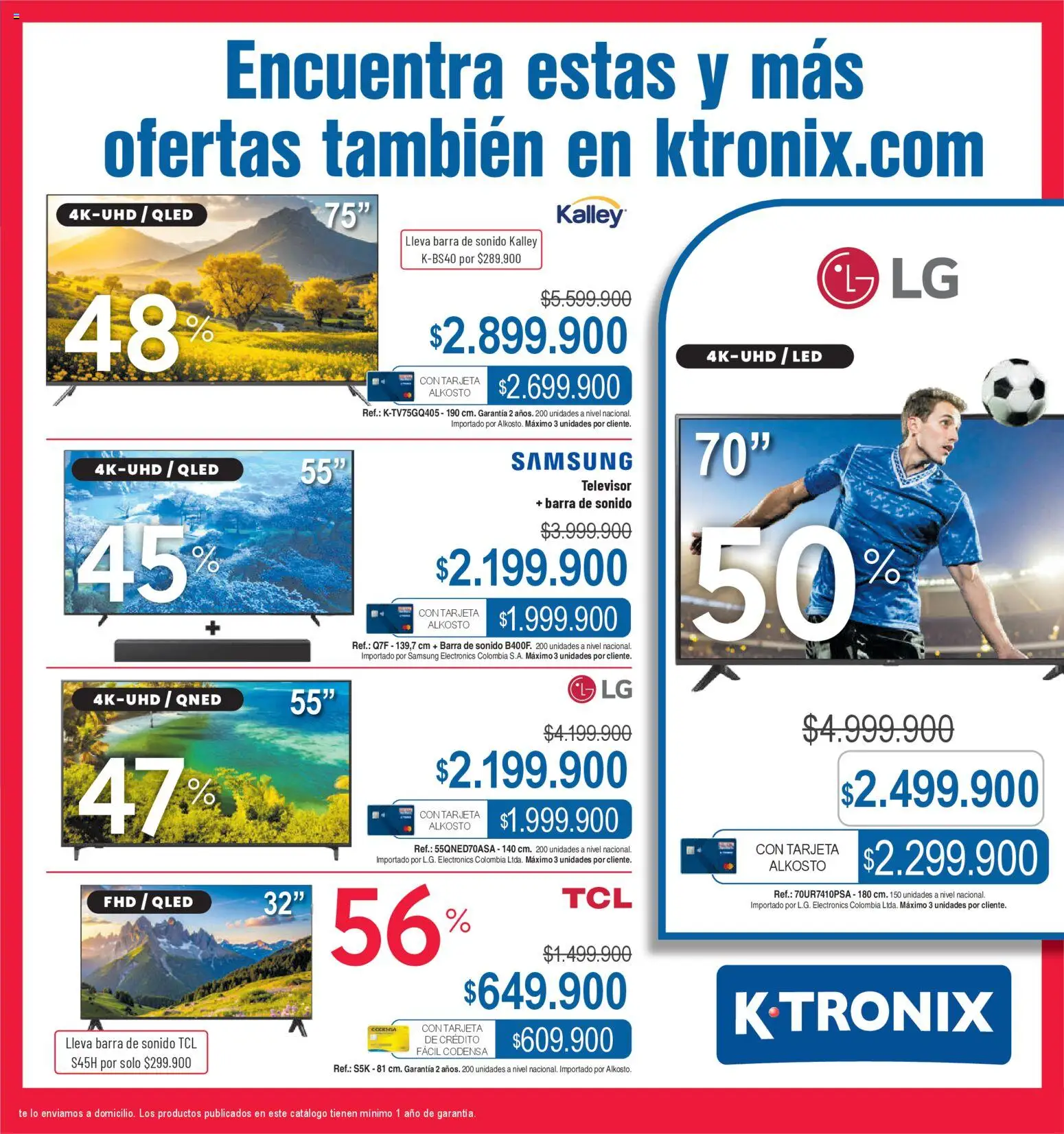 Ktronix revista - valida desde el 01.11.2025 | Página: 5 | Productos: Té, Televisor